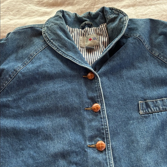 Vintage 80’s Denim Chore Coat - Picture 5 of 8